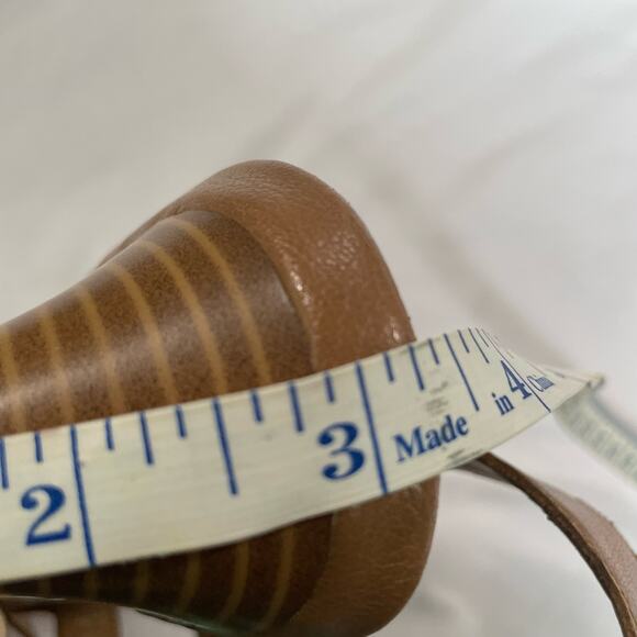 Aerosoles Womens Size 9 M Heels Powder Room Brown Sandals Womens Shoes - Picture 11 of 11